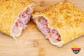 Pastel de Presunto e Queijo